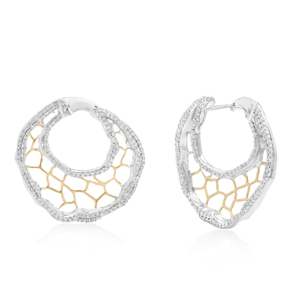 Mira golden online creol earring