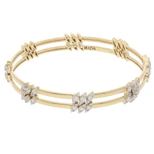 Load image into Gallery viewer, Pathway Diamond Bangle
