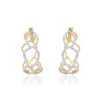 Load image into Gallery viewer, Elements Shadow Diamond Earrings
