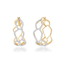 Load image into Gallery viewer, Elements Shadow Diamond Earrings

