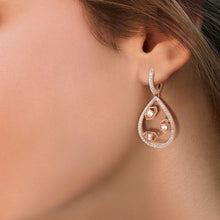 Load image into Gallery viewer, Regalia Trinity Diamond Earrings
