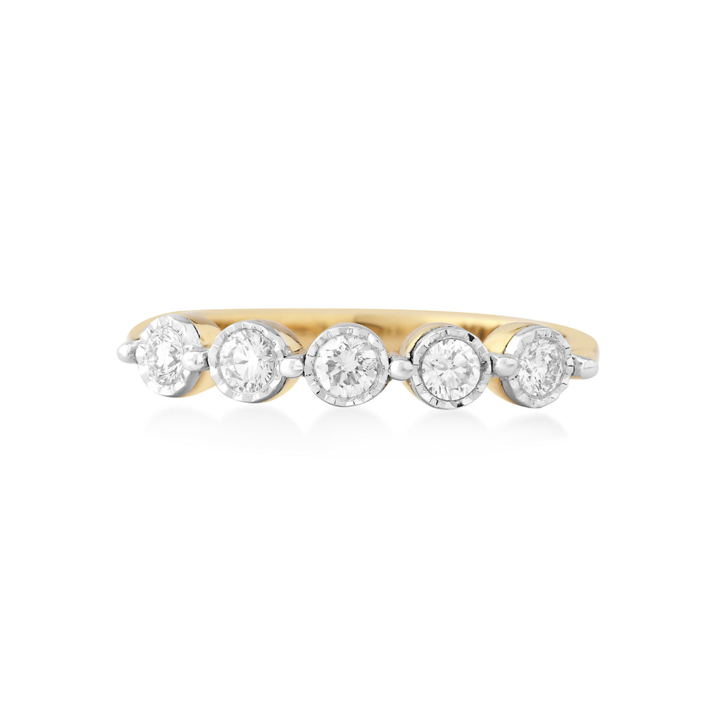 Buy Radiant Diamond Crown Star Finger Ring Online | ORRA